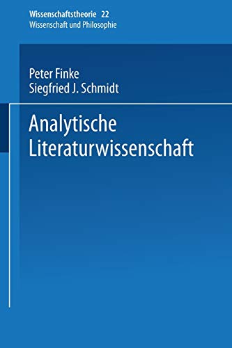 Stock image for Analytische Literaturwissenschaft for sale by Chiron Media