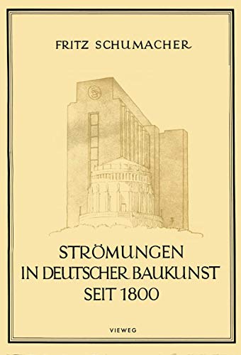 Beispielbild fr Stromungen in Deutscher Baukunst Seit 1800 zum Verkauf von Chiron Media