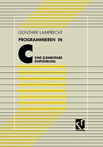 Stock image for Programmieren in C for sale by medimops