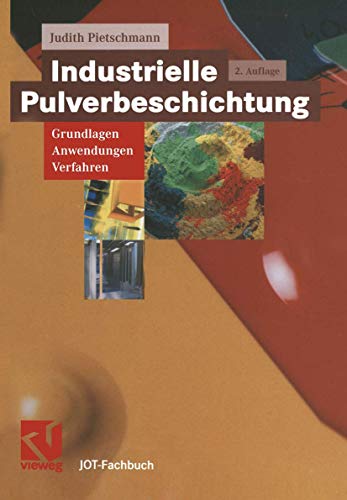 Industrielle Pulverbeschichtung: Grundlagen, Anwendungen, Verfahren (Gebundene Ausgabe) von Judith Pietschmann Industrielle Pulverbeschichtung Die industrielle Oberflächentechnik ist ein Wachstumsmarkt. Neue Anwendungen werden ständig erschlossen. Eine vollständige Beschreibung der Grundlagen, Anwendungen und Verfahren zur sicheren Beherrschung von Prozessen lag bisher nicht vor. Daher bietet das Buch einen systematischen und vollständigen Einblick in die Lackherstellung, Eigenschaften der Pulverlacktypen, Applikationstechnik, Mess- und Prüfmethoden. Wichtige Aspekte für die Vorbehandlung und praktische Hinweise zur Fehlererkennung und deren Vermeidung geben zuverlässige Informationen für die Praxis. Neu in der 2. Auflage sind Beiträge zur Anwendung von Pulverlacken im Automobilbereich, zur Pulverbeschichtung von Holz und der Einsatz dieser Technik im Bereich der Bandbeschichtung. Ein sehr gutes Buch für Neulige, aber auch für Industrielle mit Erfahrung. Alle Gebiete werden gut abgedec - Judith Pietschmann