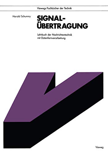 Beispielbild fr Signalbertragung. Lehrbuch d. Nachrichtentechnik mit Datenfernverarbeitung. zum Verkauf von Gast & Hoyer GmbH