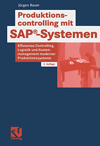 9783528157739: Produktionscontrolling mit SAP-Systemen.