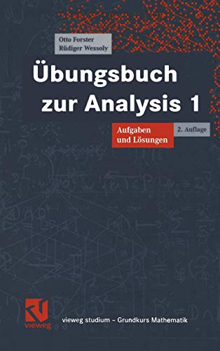 9783528172619: bungsbuch zur Analysis 1. Aufgaben und Lsungen. ( Vieweg Studium- Grundkurs Mathematik) .