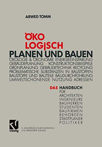 Beispielbild fr kologisch planen und bauen zum Verkauf von medimops