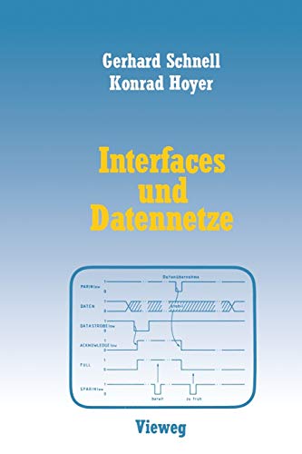 9783528242480: Interfaces und Datennetze (German Edition)