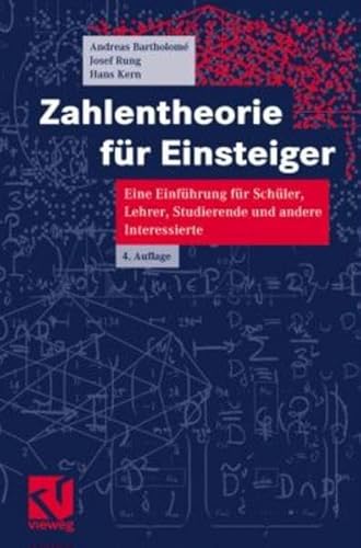 9783528366803: Zahlentheorie fr Einsteiger.