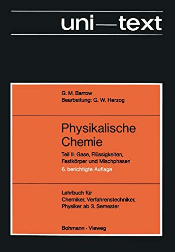 Stock image for Physikalische Chemie for sale by Chiron Media