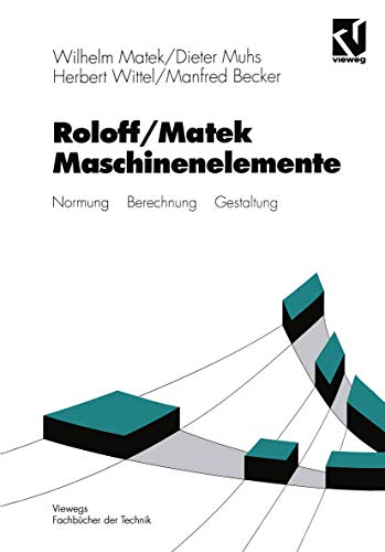 9783528740283: Maschinenelemente, Lehrbuch; Tabellenbuch, 2 Bde.: 2 Teile.