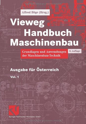 Beispielbild fr Vieweg Handbuch Maschinenbau, Ausgabe fr sterreich zum Verkauf von medimops