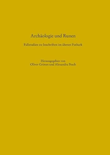 9783529018817: Archologie und Runen. Fallstudien zu Inschriften im lteren Futhark