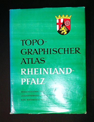 Imagen de archivo de Topographischer Atlas Rheinland- Pfalz a la venta por Versandantiquariat Felix Mcke