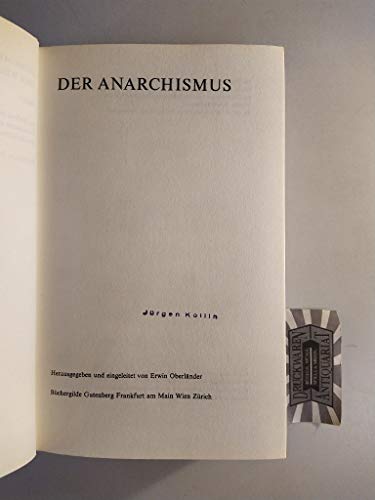 DER ANARCHISMUS: DOKUMENTE DER WELTREVOLUTION