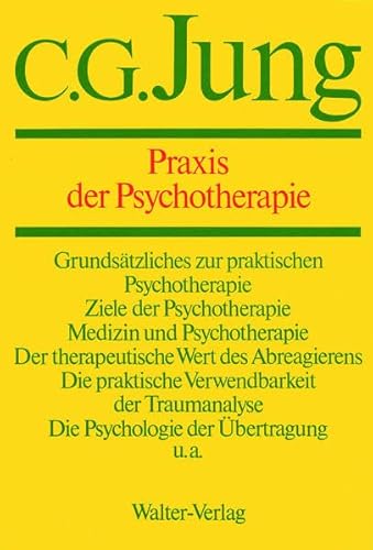 Gesammelte Werke, 20 Bde., Briefe, 3 Bde. und 3 Suppl.-Bde., in 30 Tl.-Bdn., Bd.16, Praxis der Psychotherapie: Gesammelte Werke 1-20 (C.G.Jung, Gesammelte Werke. Bände 1-20 Hardcover) Jung, C.G. - Jung, Carl Gustav