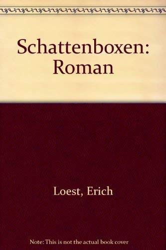 9783530533026: Schattenboxen: Roman (German Edition)