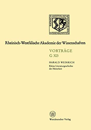 Geisteswissenschaften: VortrÃ¤ge Â· G303 (Rheinisch-WestfÃ¤lische Akademie der Wissenschaften, 303) (German Edition) (9783531073033) by Der Wissenschaften, Rheinisch-WestfÃ¤lischen Akademie