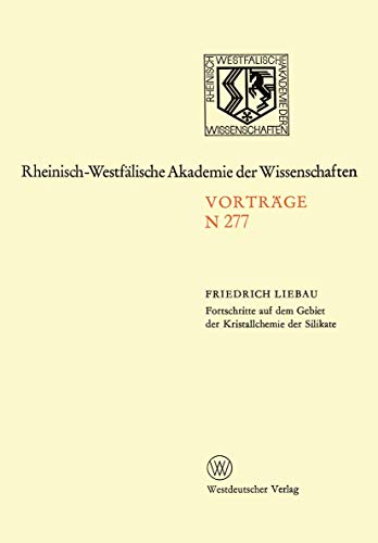9783531082776: Natur-, Ingenieur- und Wirtschaftswissenschaften: Vortrge  N 277 (Rheinisch-Westflische Akademie der Wissenschaften, 277) (German Edition)