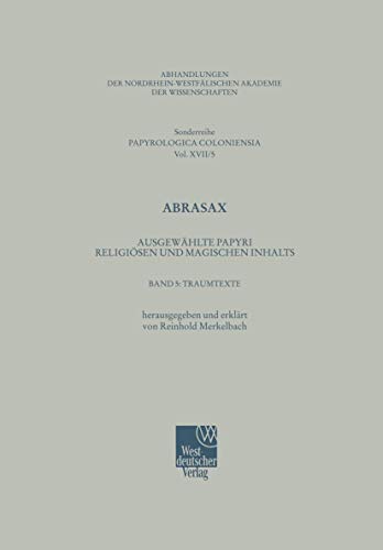 Imagen de archivo de Traumtexte (Abhandlungen der Nordrhein-Westflischen Akademie der Wissenschaften) (German Edition) a la venta por Lucky's Textbooks
