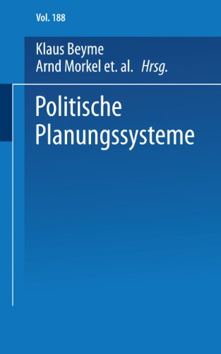 Politische Planungssysteme.