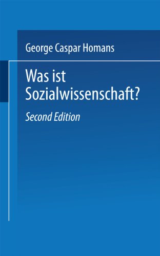 Beispielbild fr Was ist Sozialwissenschaft? zum Verkauf von Sammlerantiquariat