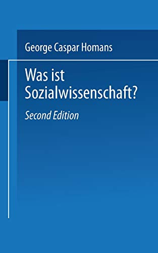 Imagen de archivo de Was ist Sozialwissenschaft? a la venta por Bernhard Kiewel Rare Books