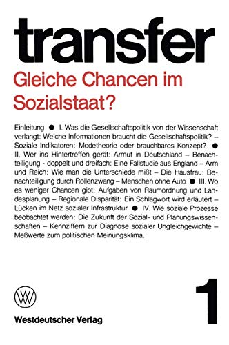 Beispielbild fr Gleiche Chancen im Sozialstaat? / Hg.: Carl Bhret. [Autoren]: Reinhart Ch. Bartholomi. zum Verkauf von Antiquariat + Buchhandlung Bcher-Quell