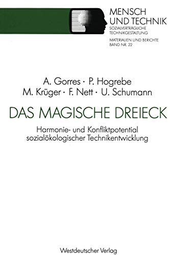 Beispielbild fr Das magische Dreieck: Harmonie- und Konfliktpotential sozialkologischer Technikentwicklung am Beispiel der Mikroelektronik zum Verkauf von text + tne