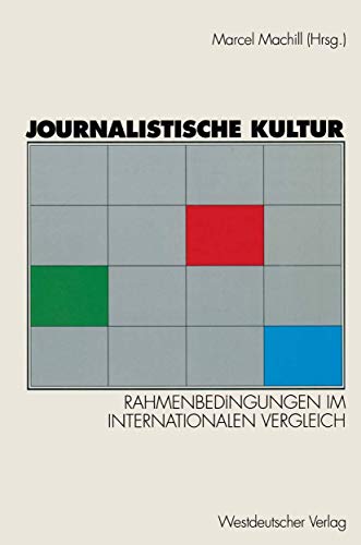 Beispielbild fr Journalistische Kultur zum Verkauf von Chiron Media