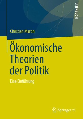 9783531135502: Okonomische Theorien Der Politik: Eine Einfuhrung