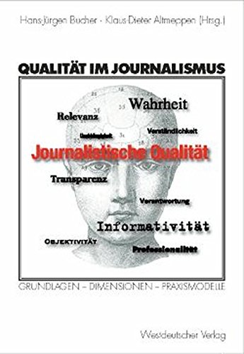 9783531137902: Qualitt im Journalismus.