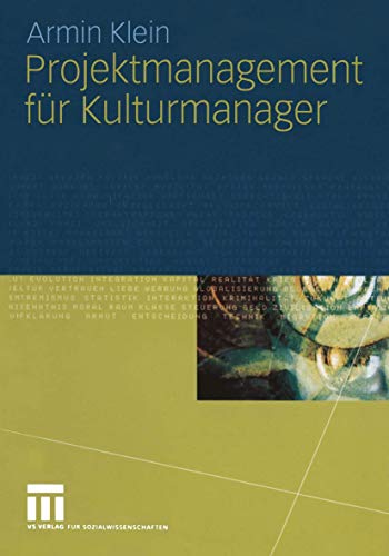 Beispielbild fr Projektmanagement fr Kulturmanager zum Verkauf von medimops