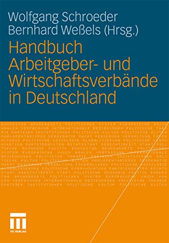 9783531141954: Handbuch Arbeitgeber- und Wirtschaftsverbnde in Deutschland
