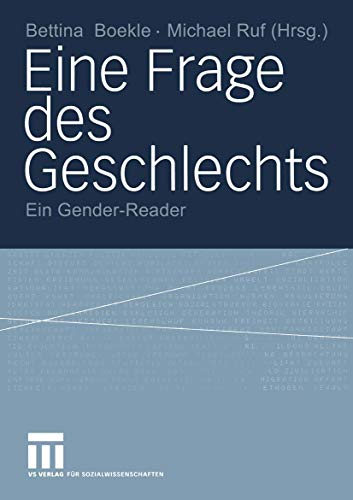 Beispielbild fr Eine Frage des Geschlechts : Ein Gender-Reader zum Verkauf von Chiron Media