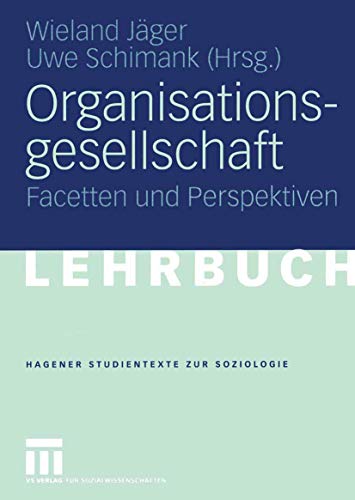 Stock image for Organisationsgesellschaft: Facetten und Perspektiven for sale by medimops