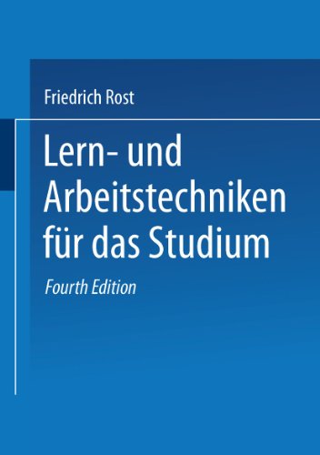 9783531144542: Lern - und Arbeitstechniken fr das Studium