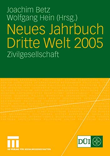 Beispielbild fr Neues Jahrbuch 2005. 3. Welt. Zivilgesellschaft zum Verkauf von medimops