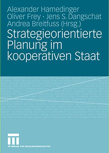 Stock image for Strategieorientierte Planung im kooperativen Staat for sale by medimops