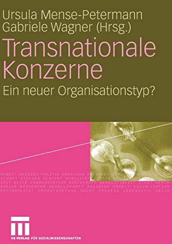Stock image for Transnationale Konzerne : Ein neuer Organisationstyp? for sale by Chiron Media