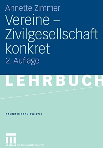 Stock image for Vereine - Zivilgesellschaft konkret for sale by Chiron Media