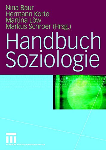 Stock image for Handbuch Soziologie for sale by medimops