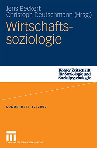 9783531157269: Wirtschaftssoziologie