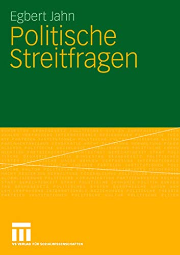 9783531158334: Politische Streitfragen (German Edition)