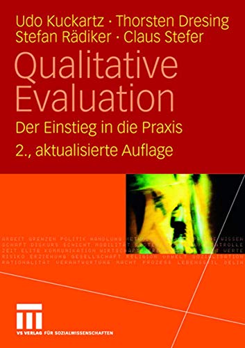 Beispielbild fr Qualitative Evaluation: Der Einstieg in die Praxis (German Edition) zum Verkauf von GF Books, Inc.