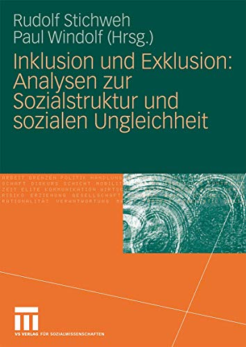 Stock image for Inklusion und Exklusion: Analysen zur Sozialstruktur und sozialen Ungleichheit for sale by medimops