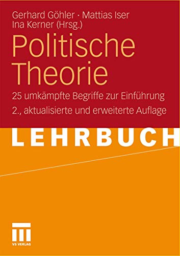 Beispielbild fr Politische Theorie zum Verkauf von Blackwell's