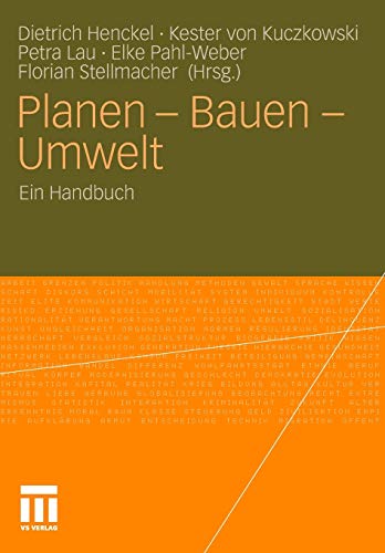 9783531162478: Planen - Bauen - Umwelt: Ein Handbuch