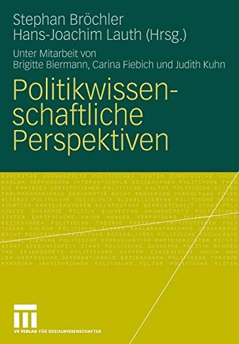 Stock image for Politikwissenschaftliche Perspektiven for sale by medimops