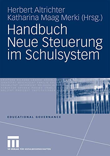 9783531163123: Handbuch Neue Steuerung im Schulsystem (Educational Governance)