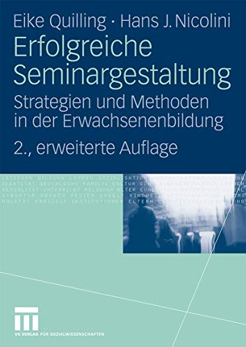 Beispielbild fr Erfolgreiche Seminargestaltung zum Verkauf von Chiron Media