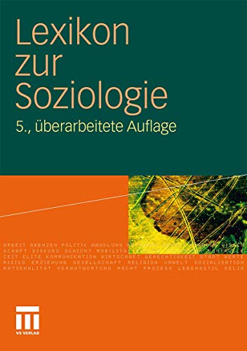 Stock image for Lexikon zur Soziologie for sale by medimops