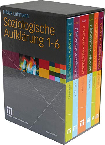 Soziologische AufklÃ¤rung 1-6: Sonderedition (German Edition) (9783531166520) by Niklas Luhmann